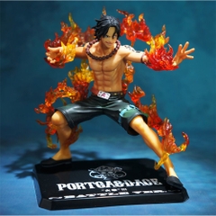 ( Hàng Đẹp ) Mô hình ACE Cao 15cm đế có chữ  - Bộ Fzero - One Piece - box màu - F - 14