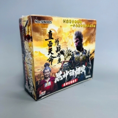 Hộp Pack thẻ wukong bản B - 1 Hộp = 32PACK - Mỗi pack có 5 thẻ- Cao 13cm - rộng 14cm N3-K19-T2-S2