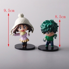 Mô Hình Học Viện Anh Hùng bộ 6 nhân vật - Cao 8-9cm - nặng 300gram - My Hero Academia - No Box - K33-T2-S11