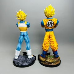 Mô hình DragonBall Songoku và vegeta - Cao 30 - 32cm - nặng 800gram - Phụ kiện : Đế - Dragon Ball - Box Xốp - Hộp Carton N1-K48-T4-S1
