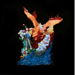 Hàng Cao Cấp -  Mô Hình Satoshi và các pokemon bản cao cấp - Cao : 41cm - Nặng : 5000gram - Figure pokemon - Full Box - N1-K37-T4-S5