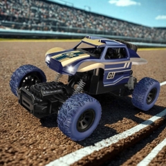 Đồ chơi Điều Khiển Từ Xa Rock Crawler Màu Ngẫu Nhiên - Dài 22.5cm - Rộng 14.5cm - Cao 11cm - Hộp Màu -SKU :DK-888-10 - ( Vat : DK001 ) - K55-T3-S6