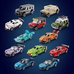 Lắp Ghép  Xe Đua Màu Tím 70 PCS - SKU LG-9140-7 - (VAT 001-07-11) K123-T2-S7