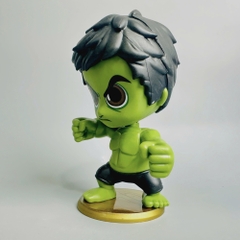 Mô Hình Avenger Hulk chibi Lắc Đầu Dáng Đứng - Cao 11cm - Nặng 150gram - Figure Avenger - Full Box - (VAT : G873-78) - K73-T4-S2
