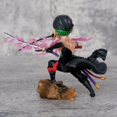 Mô Hình OnePiece Zoro G5 chibi - cao 8cm - nặng 100gram - Hộp Màu - Figure One Piece -  N1-K50-T3-S3