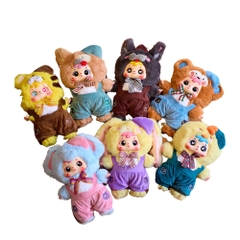 Hàng Chính Hãng - Blinbox tyke cafe blind box set 6 ngẫu nhiên - cao ~ 22cm - Nặng 500gram - Túi Mù - Hộp Màu