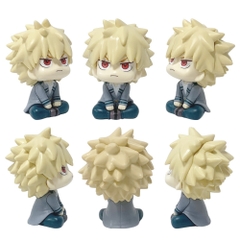 Mô Hình Học Viện Anh Hùng Bakugou Chibi - Cao 10cm - nặng 150gram - My Hero Academia - có hộp màu - K62-T2-S2