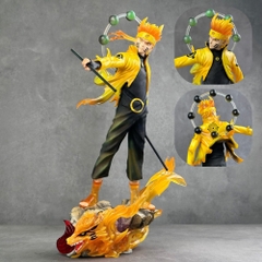 Mô hình Ninja - ( No brand ) lục đạo dáng đứng có đế siêu đẹp - Cao 37.5cm - nặng 2kg - Box Màu - SKU : na92a ( VAT : 002-03-160 ) K154-T4-S1