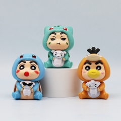 Mô Hình bộ 6 Shin cosplay pokemon - Cao 6.5 - 8.5cm - nặng 300gram - Figure Cậu Bé Bút Chì - bọc túi OPP - Hộp Màu - Hm32 n3-k40-t1-s3