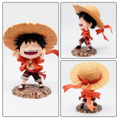 Mô Hình OnePiece Luffy dáng đứng Cao : 15cm nặng 200g - One Piece - Bọc Túi Opp - Hộp Màu -  N1-K27-T3-S3