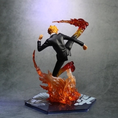 ( Hàng Đẹp ) Mô hình Sanji đế có chữ Cao 16cm - Bộ Fzero - One Piece - box màu - E - 14