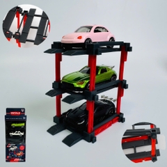 Mô Hình 1 vỉ 3 Xe oto kèm khay đựng , Tỉ Lệ 1:64 - Cao 23cm - Ngang 10cm - Rộng 4cm - nặng : 500gram - FULL BOX : box màu SKU : oto519 - 64000-3 - T4