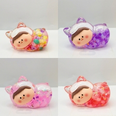 Mô hình charm hoàng tử nằm size to kích thước cao : 6.3cm Dài 9.5cm nhiều màu decor siêu xinh - no box