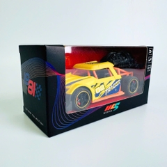 Mô Hình Xe phản lực màu vàng Hợp kim - bánh sau chạy cót - tạo khói - Dài 14cm - rộng 6cm - cao 5cm - nặng : 300gram - FULL BOX : box màu SKU : oto538b - K53-T1-S2