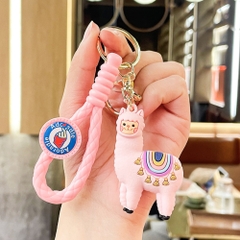 móc khóa cừu hồng - Dây móc dài : 10cm - Mô Hình Cao : 6cm - Nặng : 50gram - No Box : bọc túi OPP - N3-K15-T4-S3