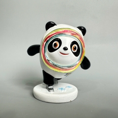 Mô Hình Gấu phi hành gia - Cao 7cm - Nặng : 100gram - Hộp Màu - (VAT : 48492)  - K72-T3-S9