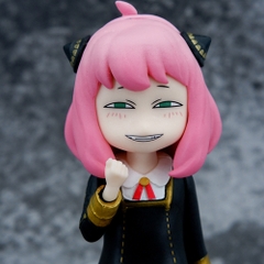 MÔ HÌNH ANYA FORGER - SPY X FAMILY - TANTEI-GOKKO Dáng Ngồi Mặt Đểu - Cao : 13.5cm - Nặng : 100gram - No Box - K19-T3-S4