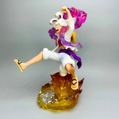 Mô Hình OnePiece Luffy gear 5 tai thỏ Đế Lửa siêu đẹp Cao 22cm - Nặng 500gram , Figure OnePiece - no box - N4-K5