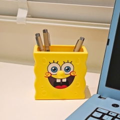 Mô Hình nhân vật SpongeBob ( Hộp Đựng Bút ) - Cao 10.5cm - nặng : 100gram - SKU : sh850h - ( Vat : E729-75 ) T4