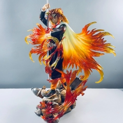 Mô Hình Kimetsu No Yaiba Viêm Trụ dáng đứng cầm kiếm - cao 30cm - nặng : 1300gram - Figure Thanh gươm diệt quỷ - Full Box - N1-K47-T5-S3