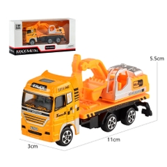 Mô Hình 3 Oto Xây Dựng Vàng hợp kim , tỉ lệ 1:64 - Dài 11.5cm - rộng 3.5cm - cao 4.5cm- SKU : oto-CF17-A10 - ( Vat : 003-01-20 )