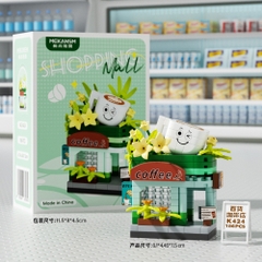 Combo 6 Bộ Lắp Ghép Mô Hình Cửa Hàng - Full Box - Sku : LG-S34 - (VAT 001-C6-60) - K95-T2-S9-10