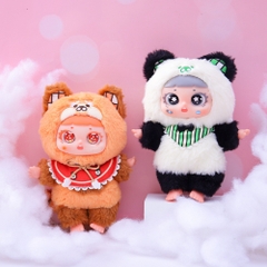 Dudu Hui Sở Thú blind box ngẫu nhiên 6 hộp - cao 20cm - Nặng 500gram - Túi Mù - Hộp Màu