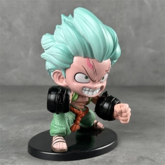 Mô Hình OnePiece Zoro AI chibi đấm bốc - cao 15cm - nặng 300gram - Hộp Màu - Figure One Piece - N1-K37-T3-S3