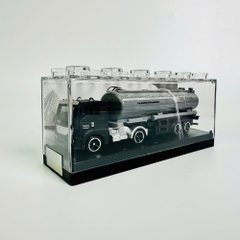 Mô Hình Xe Bồn Đen Xám 1:64 Hợp kim - Dài 12cm - Cao 3.5cm - Rộng : 2.7cm - nặng : 200gram - Hộp Nhựa Trong SKU : oto512a