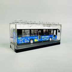 Mô Hình xe khách back school xanh dương 1:64 Hợp kim - Dài 12.5cm - Cao 5cm - Rộng : 4.5cm - nặng : 300gram - Hộp Nhựa Trong SKU : oto467b - ( VAT : 003-01-20 )