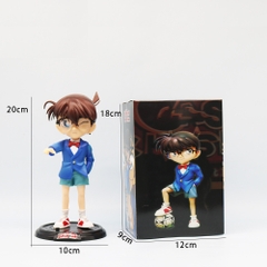 Mô Hình Thám Tử Lừng Danh Conan Dáng Đứng Chỉ Tay Cao 20cm - nặng 200gram , Figure Conan - Nobox - N1-K39-T1-S2