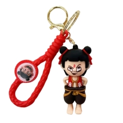 móc khóa natra mặt gian - dây dài 11cm mô hình cao 6cm - nặng : 50gram - no box