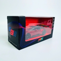 Mô Hình Xe Đỏ Đậm tỉ lệ 1:36 Hợp kim có thể mở cửa - bánh sau chạy cót - Dài 12.5cm - rộng 5.5cm - cao 3.5cm - nặng : 300gram - FULL BOX : box màu SKU : oto539d - K52-T4-S9