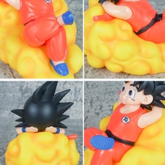 Mô Hình DragonBall Songoku nằm mây bản nhỏ - Cao 11cm - Nặng 200gram , figure DragonBall - Bọc Túi Opp - No Box N1-K56-T3-S3