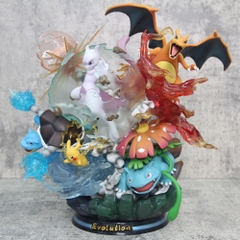 Hàng Cao Cấp -  Mô Hình Pokemon Mewtwo bản cao cấp - Cao : 37cm - Ngang : 33cm - Nặng : 3.5 kg - Figure pokemon - Full Box - N3-T5