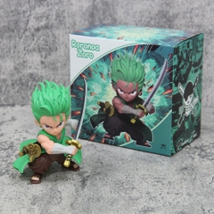 Mô Hình OnePiece Zoro AI chibi trắng thái chiến đấu - cao 13cm - nặng 200gram - Full Box - Figure One Piece N1-K56-T5-S1