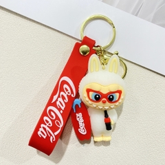 Móc Khóa labubu cầm ván - Dây móc dài : 10cm - Mô Hình Cao : 6cm - Nặng : 50gram - No Box : bọc túi OPP K76-T6-S4