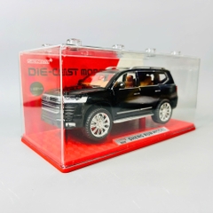 Mô Hình Xe Toyota Đen tỉ lệ 1:24 Hợp kim có thể mở cửa - Âm thanh Đèn - Dài 22cm - rộng 9cm - cao 6.3cm - nặng : 800gram - FULL BOX : box màu SKU : oto473b -  K55-T3-S7