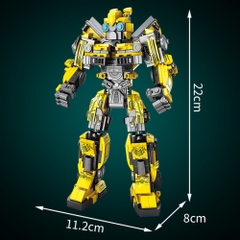 Đồ Chơi Lắp Ghép Lego ( 2 in 1 ) Oto và Robot BumbleBee - 441 hạt - Full Box - Sku : LG-C5237 ( VAT 001-21-25 ) K131- T1-S14