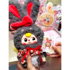 Hàng Chính Hãng Baby Three Thỏ Thị Trấn v2 Lily Rabbit Town V2 BLINDBOX ngẫu nhiên - cao 20cm - Nặng 500gram - Túi Mù - Hộp Màu
