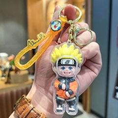 móc khóa naruto phong cách mặt cười - Dây móc dài : 8.5cm - Mô Hình Cao : 8cm - Nặng : 50gram - No Box : bọc túi OPP