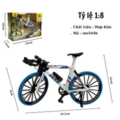 Mô Hình xe đạp đua tỉ lệ 1:8 - Dài 19.5cm - rộng 5cm - cao 12cm - nặng : 200gram - FULL BOX . SKU : XYB2024-2 - (VAT: 003-04-40)
