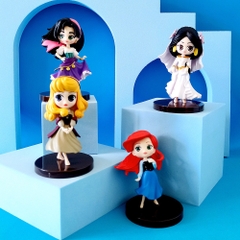Mô Hình búp bê bộ 8 công chúa - Cao 8.5cm - nặng 300gram - Figure Búp Bê Công Chúa - No box -  N3-K34-T3-S2