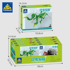 Đồ Chơi Lắp Ghép Combo 8 côn trùng chuồn chuồn kiến ong ...  Full Box - SKU : LG-80040 - K54-T3-S2,3