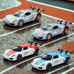 Mô Hình xe oto Porsche 918 Weissach hợp kim , tỉ lệ 1:36 - Dài 12.5cm - rộng 5.2cm - cao 3cm - SKU : oto-YZ39888-3 - ( Vat : 103-01-35 )