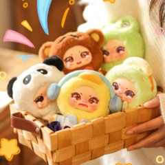 Hàng Chính Hãng - Blinbox babythree Heo Học Viện mắt dưng blind box set 8 ngẫu nhiên - cao ~ 18cm - Nặng 500gram - Túi Mù - Hộp Màu