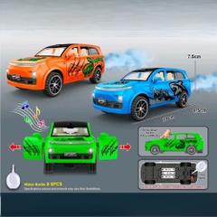 Mô Hình xe thể thao phun khói nhiều màu sắc . Có âm thanh - Dài 20cm - rộng 8.6cm - cao 7.5cm - FULL BOX : box màu SKU : oto-YM-9929F - ( VAT : DC00 ) (T4)