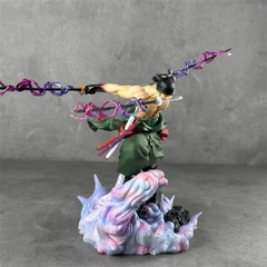 Mô Hình OnePiece zoro Chiến Đấu Siêu Ngầu Cao : 23.5cm nặng : 1000gram - One Piece - Hộp Màu K17-T4-S7