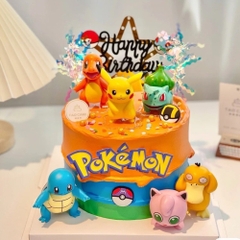 Mô Hình Đồ Chơi - Bộ 6 Nhân vật Pokemon đáng yêu , ngộ nghĩnh - Pokemon - Box màu n3-k32-t4-s2