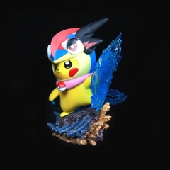 Hàng Cao Cấp - Mô Hình Pokemon pikachu cosplay ninja bản cao cấp - Cao : 12cm - Nặng : 300gram - Figure pokemon - Full Box - N1-K51-T4-S1